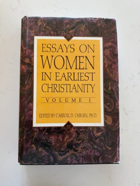 Other - Essays on Women in Earliest Christianity Volume 1 Carroll D. Osburn Studies Book